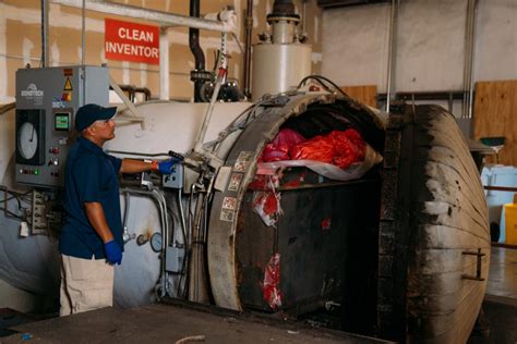 destruction of organisms in an autoclave|Waste autoclave .